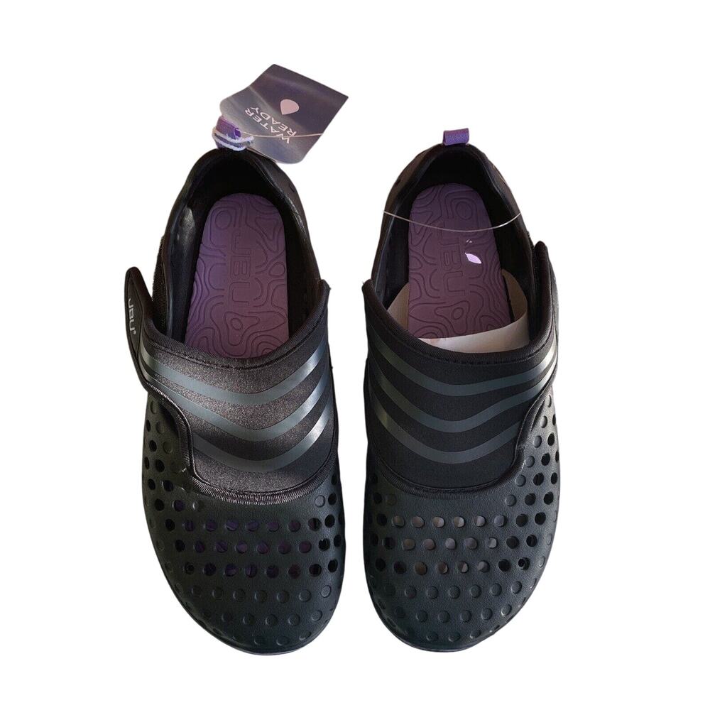 JBU by Jambu Women's Waterfall Water Ready [‎ Black/Lavender ] Size 9- B2WAT01